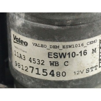 Recambio de motor arranque para opel corsa f gs line referencia OEM IAM 9812715480  