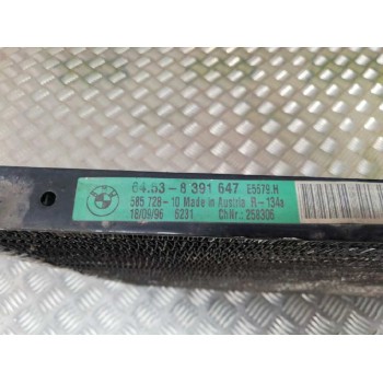 Recambio de condensador / radiador aire acondicionado para bmw serie 5 berlina (e39) 525tds referencia OEM IAM 64538391647  