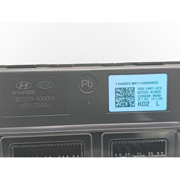 Recambio de modulo electronico para kia niro (sg2) hybrid drive referencia OEM IAM 97255AT020  