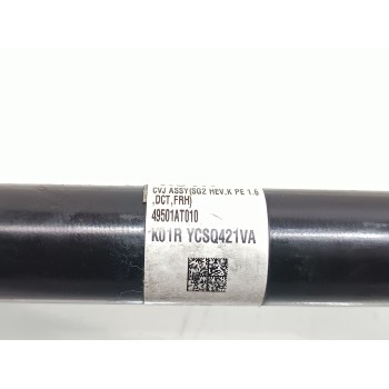 Recambio de transmision delantera derecha para kia niro (sg2) hybrid drive referencia OEM IAM 49501AT010  