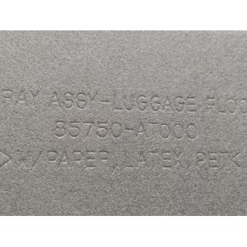 Recambio de alfombra maletero para kia niro (sg2) hybrid drive referencia OEM IAM 85750AT000  