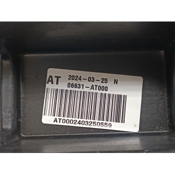 Recambio de refuerzo paragolpes trasero para kia niro (sg2) hybrid drive referencia OEM IAM 86631AT000  
