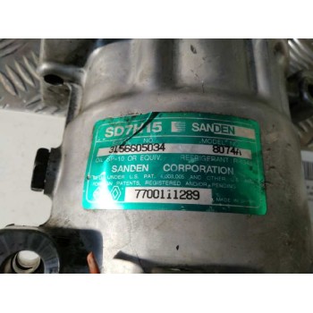 Recambio de compresor aire acondicionado para renault laguna (b56) 1.9 dci rxe referencia OEM IAM 7700111289 3156605034 