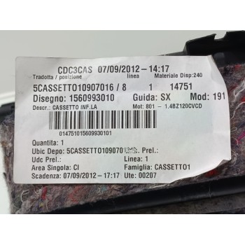 Recambio de guantera para alfa romeo giulietta (191) distinctive referencia OEM IAM 1560993010  
