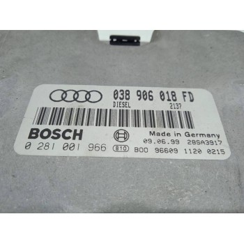 Recambio de centralita motor uce para audi a4 berlina (b5) 1.9 tdi referencia OEM IAM 038906018FD  
