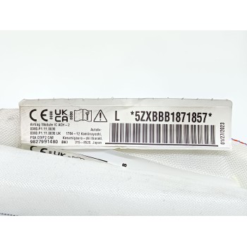 Recambio de airbag cortina delantero izquierdo para opel corsa f gs line referencia OEM IAM 9827991480  