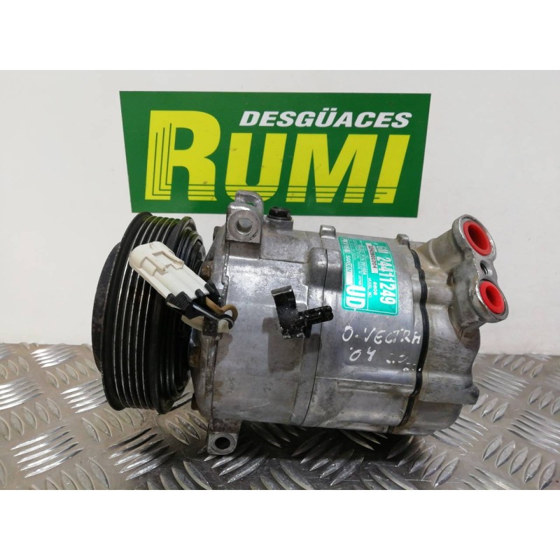 Recambio de compresor aire acondicionado para opel vectra c berlina elegance referencia OEM IAM 24411249 0292801204 