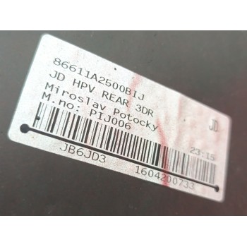 Recambio de paragolpes trasero para kia pro cee´d (jd) 1.6 crdi 136 referencia OEM IAM 86611A2500  86685A2500 / 95720A2401