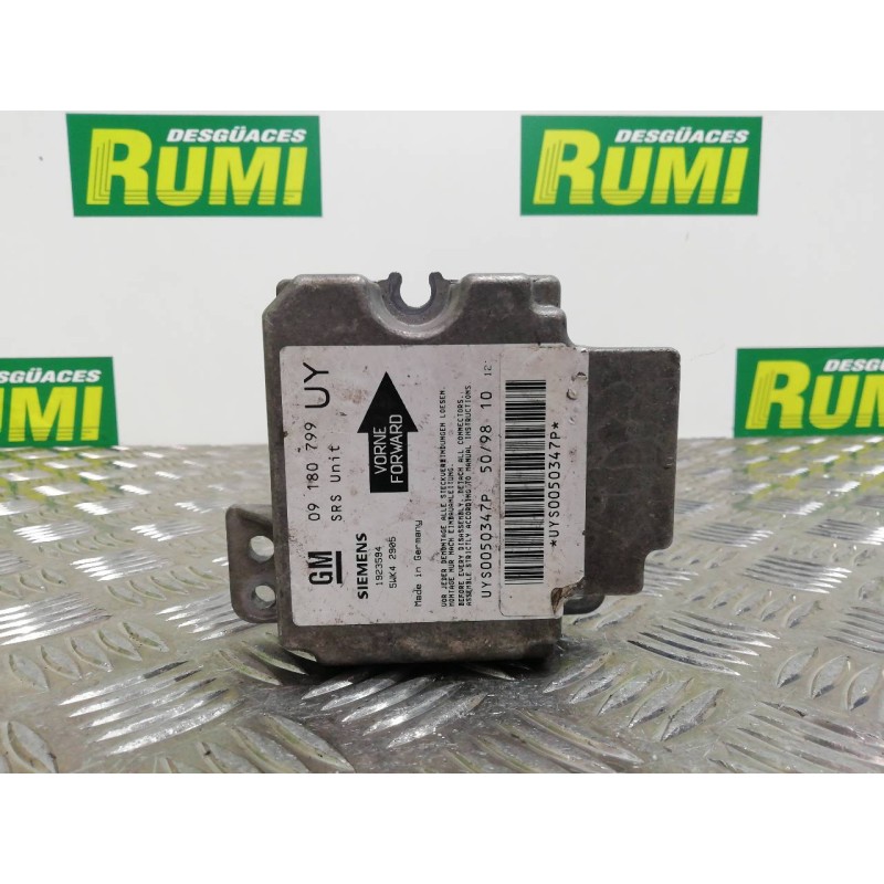 Recambio de centralita airbag para opel astra g berlina club referencia OEM IAM 09180799 5WK42905 