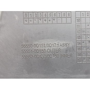 Recambio de guantera para toyota yaris (_p13_) 1.5 hybrid (nhp130_) referencia OEM IAM 555500D151  94752A0 / 90721A0