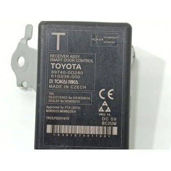 Recambio de modulo electronico para toyota yaris (_p13_) 1.5 hybrid (nhp130_) referencia OEM IAM 897400D280  61G036000