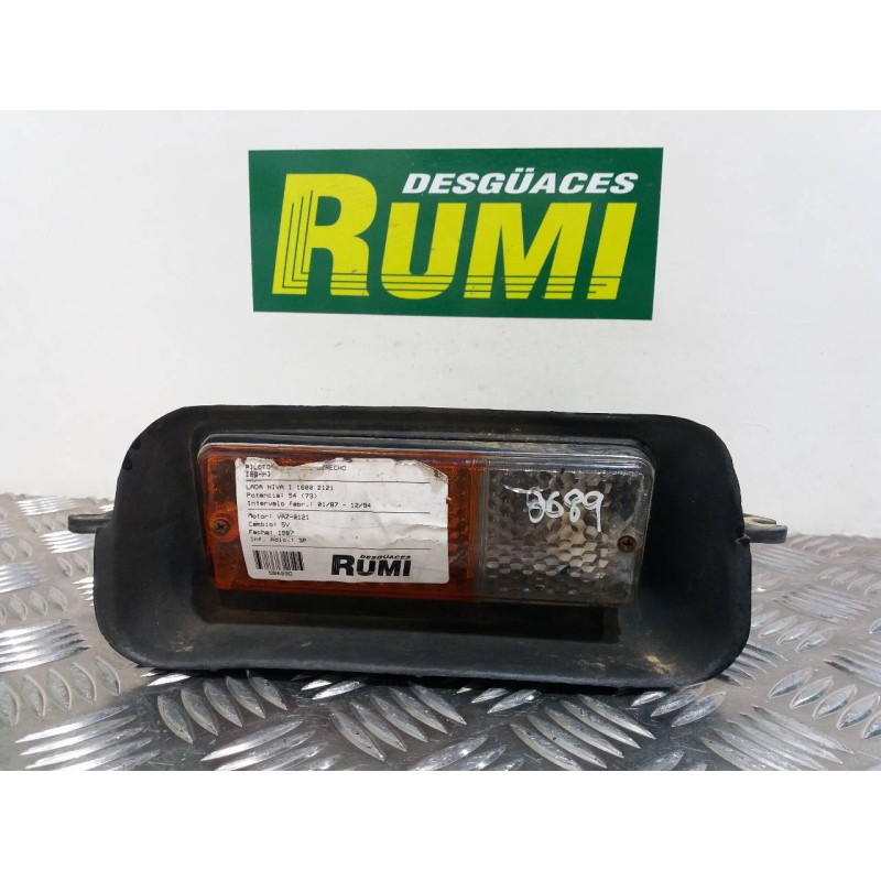 Recambio de piloto delantero derecho para lada niva ( 2121 / 21213 / 21214 / 21215 ) 5000 ca referencia OEM IAM   