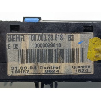 Recambio de mando calefaccion / aire acondicionado para fiat scudo (222) 2.0 jtd familiar (8 asientos) referencia OEM IAM 000002