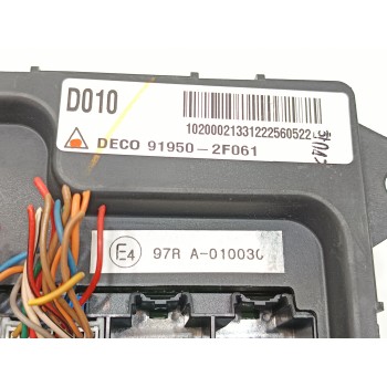 Recambio de caja reles / fusibles para kia cerato i sedán (ld) 1.6 crdi referencia OEM IAM 919502F061  97RA010030