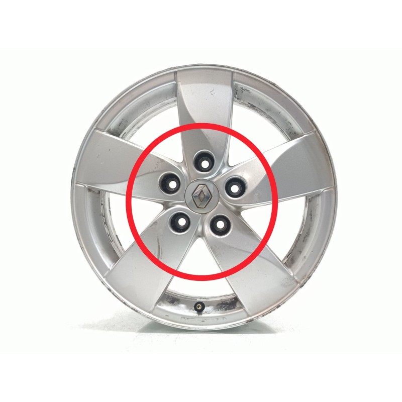 Recambio de llanta para renault scenic iii expression referencia OEM IAM 403000048R  