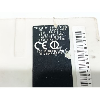 Recambio de modulo electronico para toyota prius sedán (_w1_) 1.5 hybrid (nhw1_) referencia OEM IAM 626467000  8999247020