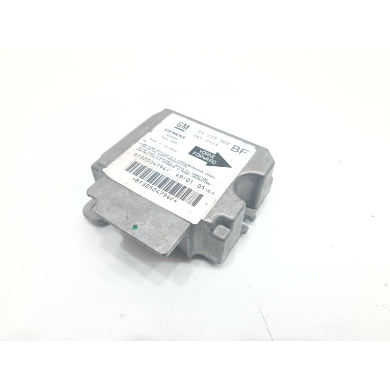 Recambio de centralita airbag para opel astra g hatchback (t98) 2.0 di (f08, f48) referencia OEM IAM 09229302  1923594