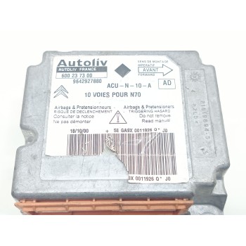 Recambio de centralita airbag para citroën xsara (n1) 1.9 td referencia OEM IAM 9642927880  600237300
