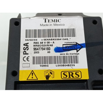 Recambio de centralita airbag para citroën c3 i (fc_, fn_) 1.4 16v hdi referencia OEM IAM 9647794180 / L5V3B04BZ29  
