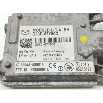 Recambio de modulo electronico para mazda 3 lim. (bl) luxury referencia OEM IAM G33D67Y80G  