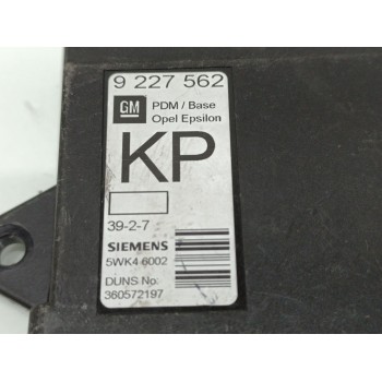 Recambio de modulo electronico para opel vectra c (z02) 2.0 dti 16v (f69) referencia OEM IAM 9227562  5WK46002