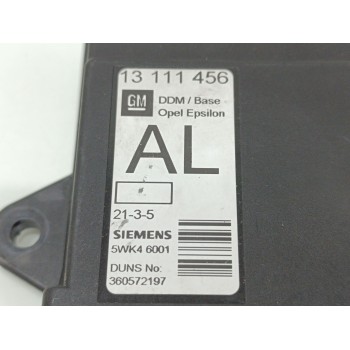 Recambio de modulo electronico para opel vectra c (z02) 2.2 dti 16v (f69) referencia OEM IAM 13111456  5WK46001