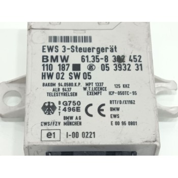 Recambio de modulo electronico para bmw 5 (e39) 525 tds referencia OEM IAM 61358382452  05393231