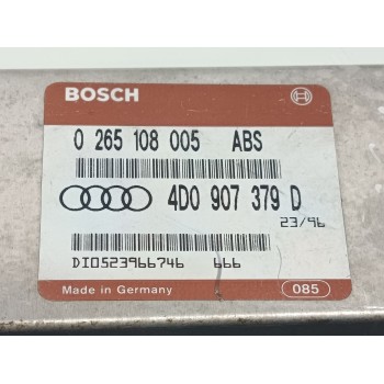 Recambio de centralita abs para audi a4 b5 (8d2) 1.8 t referencia OEM IAM 4D0907379D  0265108005