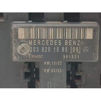 Recambio de modulo electronico para mercedes-benz clase c (w203) c 220 cdi (203.006) referencia OEM IAM 2038201585  