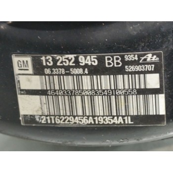 Recambio de servofreno con bomba para chevrolet cruze (j300) 2.0 cdi referencia OEM IAM 13252945  06337850084 / 526903707