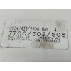 Recambio de cuadro instrumentos para renault trafic furgoneta (t_, p_, v_) 2.1 d referencia OEM IAM 7700302505  