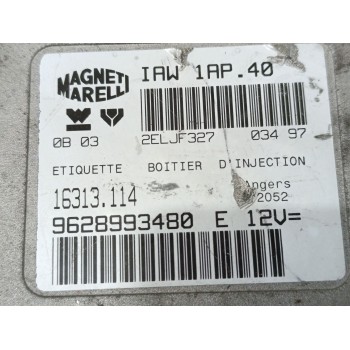 Recambio de centralita motor uce para citroën zx (n2) 1.4 referencia OEM IAM 9628993480  