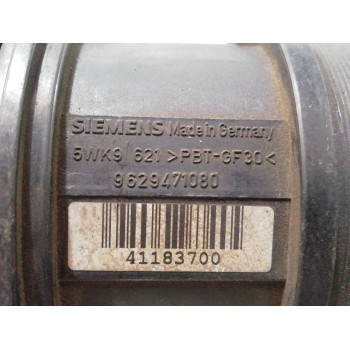 Recambio de caudalimetro para citroën xsara berlina 2.0 hdi attraction (66kw) referencia OEM IAM 5WK9621 9629471080 
