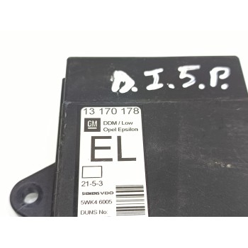 Recambio de modulo electronico para opel vectra c (z02) 1.9 cdti (f69) referencia OEM IAM 13170178  