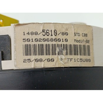 Recambio de cuadro instrumentos para citroën jumpy 2.0 hdi sx familiar (5/6 asientos) referencia OEM IAM 1488561080  