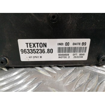 Recambio de modulo confort para citroën xsara break 1.9 d lx referencia OEM IAM 9633523680  