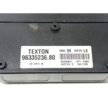 Recambio de modulo electronico para citroën xsara (n1) 1.9 td referencia OEM IAM 9633523680  84255641