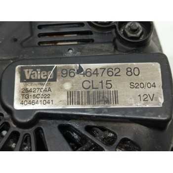 Recambio de alternador para citroën c3 1.4 hdi premier referencia OEM IAM 9646476280  