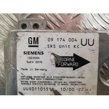 Recambio de centralita airbag para opel astra g berlina club referencia OEM IAM 09174004 5WK42876 