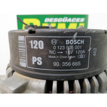 Recambio de alternador para opel vectra a cdx referencia OEM IAM 90356665 0123505001 
