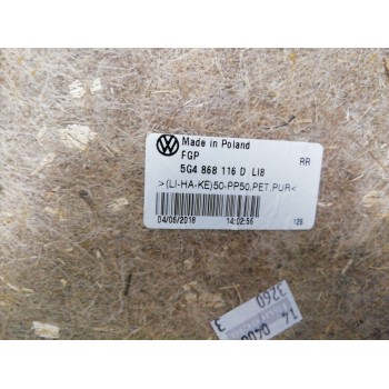 Recambio de guarnecido puerta trasera derecha para volkswagen golf vii lim. (bq1) comfortline referencia OEM IAM 5G4868116D 5G68