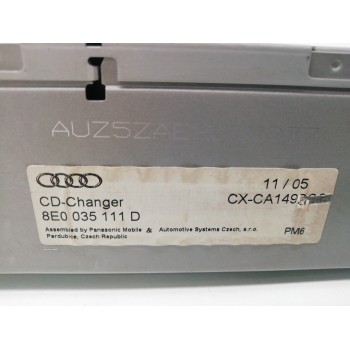 Recambio de sistema audio / radio cd para audi a4 avant (8e) 2.0 tdi referencia OEM IAM 8E0035111D  