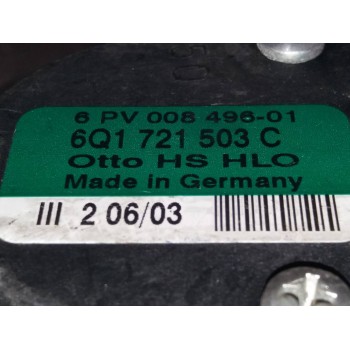 Recambio de potenciometro pedal para seat toledo (1m2) signum referencia OEM IAM 6Q1721503C 6PV00849601 