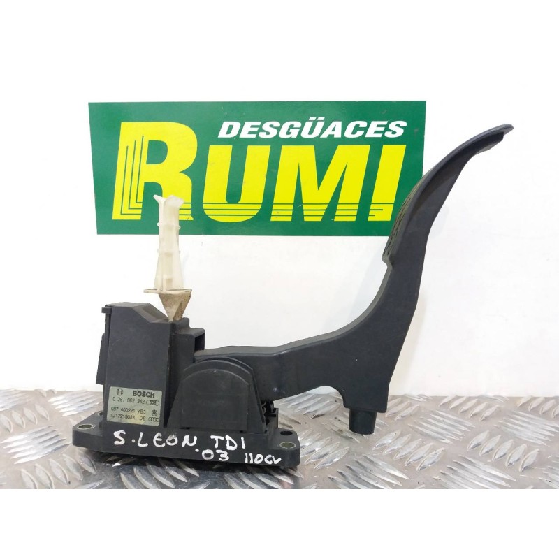 Recambio de potenciometro pedal para seat leon (1m1) sport referencia OEM IAM 0281002342 1J1721503K 
