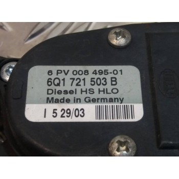 Recambio de potenciometro pedal para seat leon (1m1) sport referencia OEM IAM 6PV00849501 6Q1721503B 