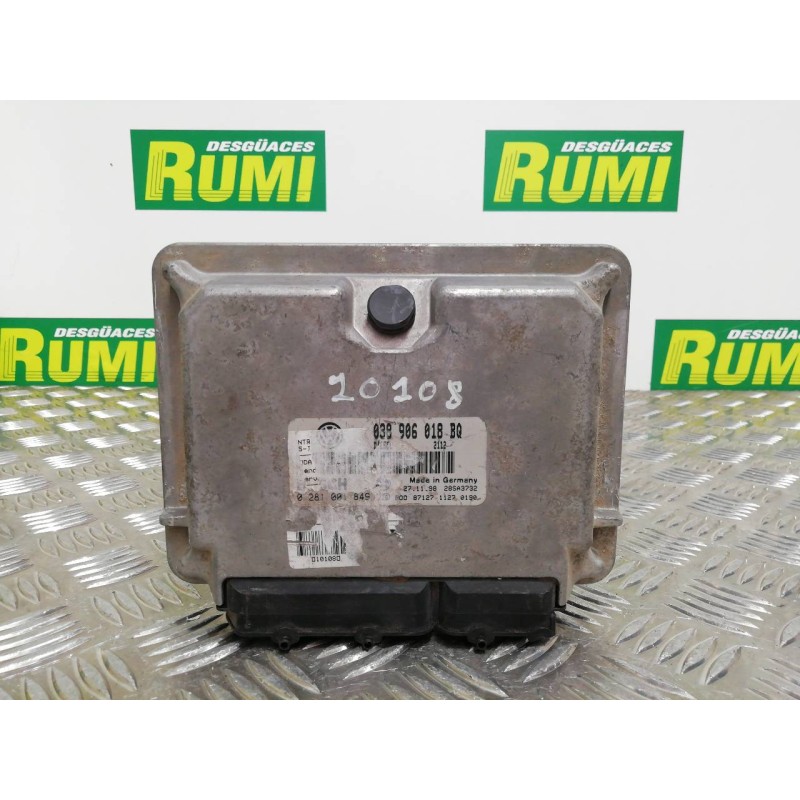 Recambio de centralita motor uce para skoda octavia berlina (1u2) 1.9 tdi glx referencia OEM IAM 038906018BQ 0281001849 