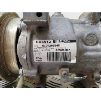 Recambio de compresor aire acondicionado para renault clio iii authentique referencia OEM IAM 8200866437 0107205845 SD6V12