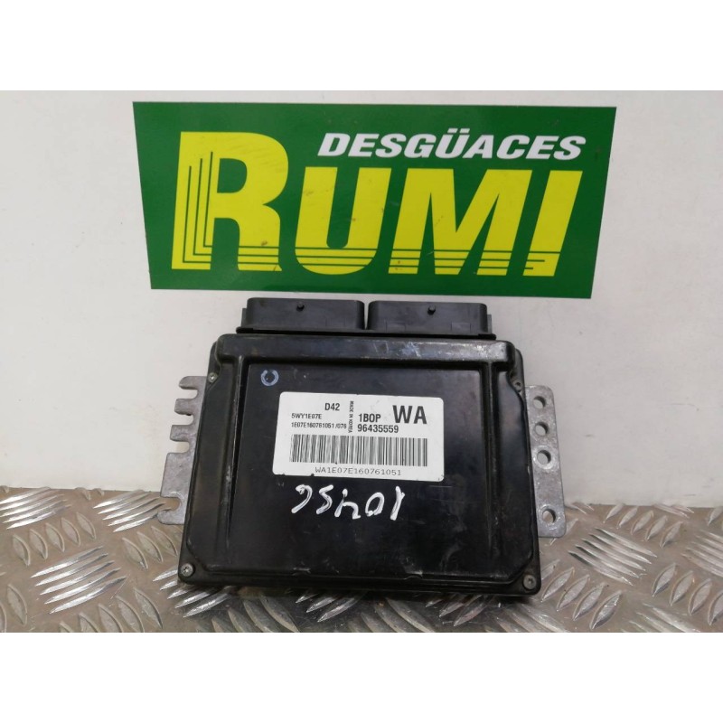 Recambio de centralita motor uce para chevrolet kalos 1.4 sx sport referencia OEM IAM 96435559 5WY1E07E, 1E07E160761051076 