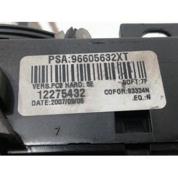 Recambio de mando multifuncion para peugeot 407 sr confort referencia OEM IAM 96605632XT  