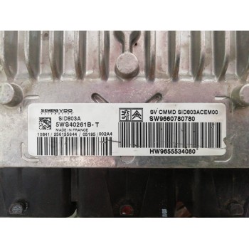 Recambio de centralita motor uce para peugeot 407 st confort referencia OEM IAM 9660780780 5WS40261BT 